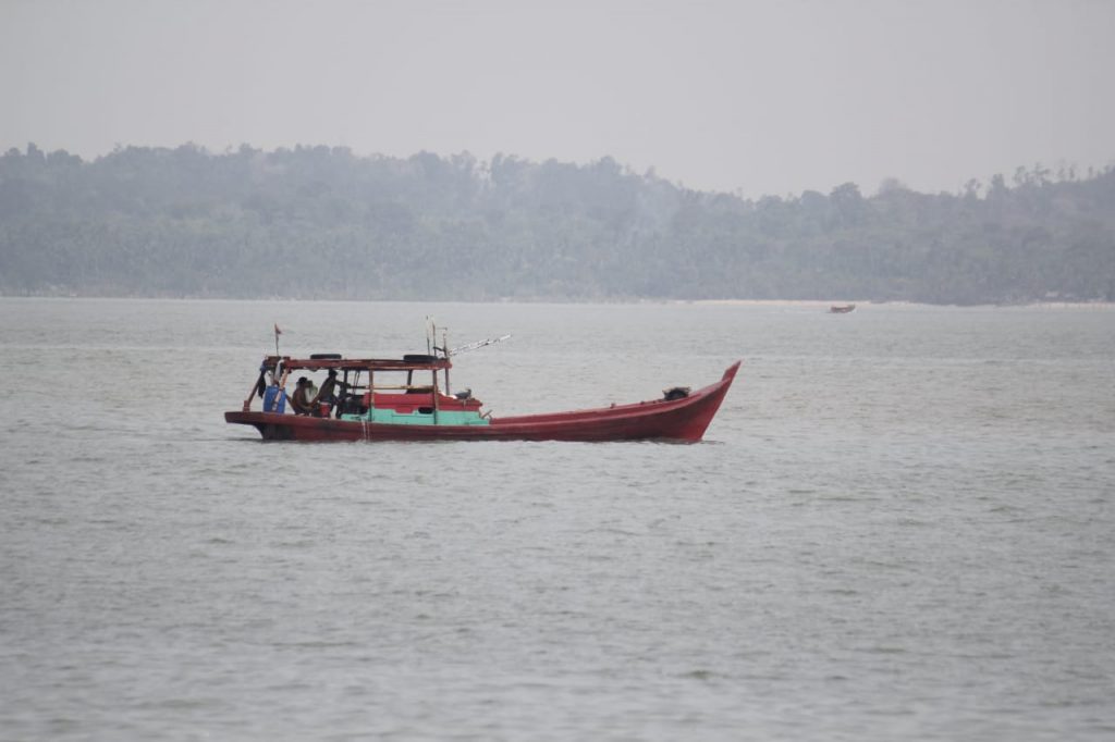 Ilustrasi kapal nelayan saat berlayar di Perairan Karimun, beberapa waktu lalu. (foto dok lendoot)