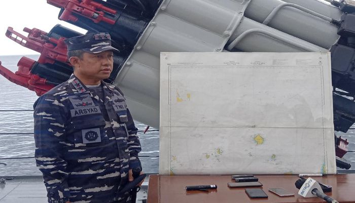 Dikabarkan Kapal Asing Sering Masuk Laut Natuna, Pangkoarmada I  Sebut Dalam Kondisi Aman-aman Saja