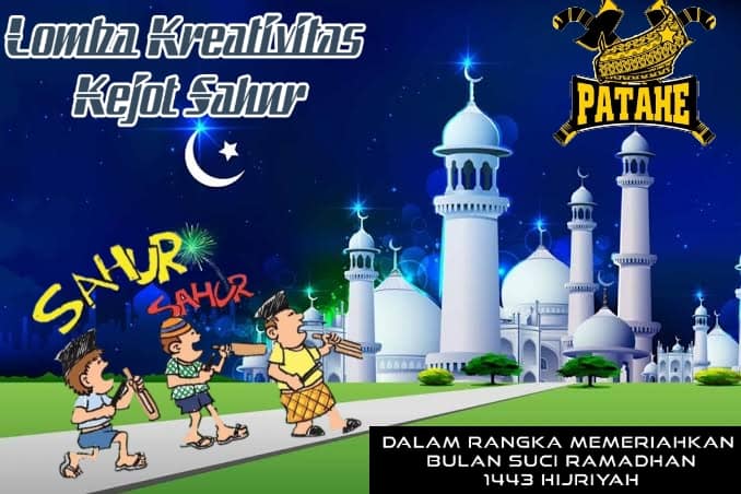 Ramadan ini, PATAHE Gelar Lomba Kejot Sahur
