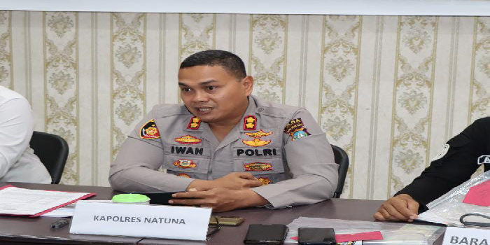 Kapolres Natuna:  Anggota Terbukti Terlibat Narkoba? Sanksinya Pecat!