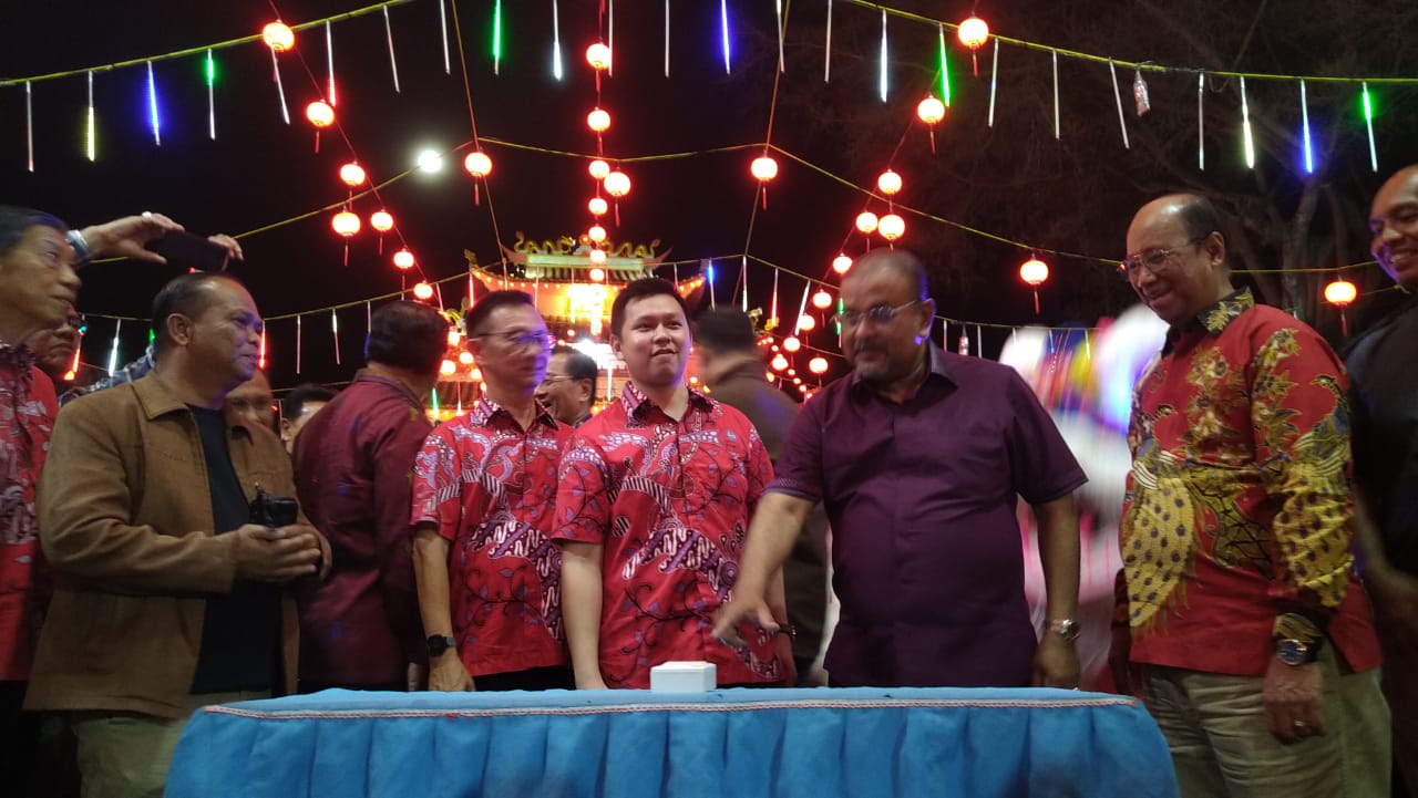 Ribuan Lampion Meriahkan Perayaan Tahun Baru Imlek di Karimun