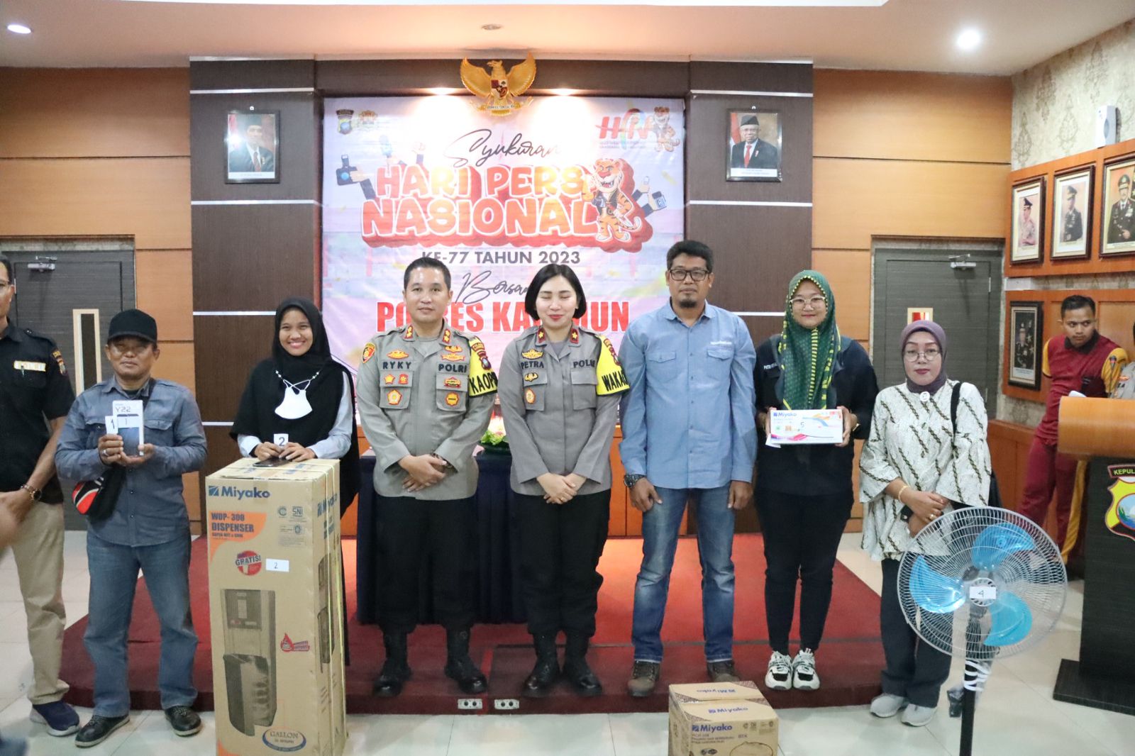 Peringatan HPN 2023, Kapolres Karimun: Pers Miliki Peran Penting Menjaga Kondusifitas Pemilu