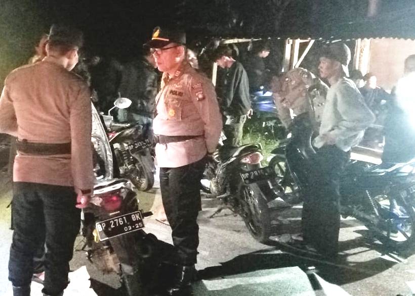 Polisi Amankan Dua Unit Motor Milik Pebalap Liar di Poros