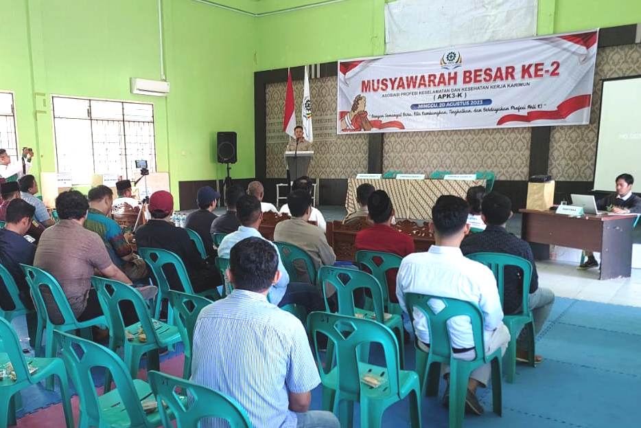 Suasana Mubes II APK3K di Gedung Pemuda PN Tebing, kemarin. (ft yudi)