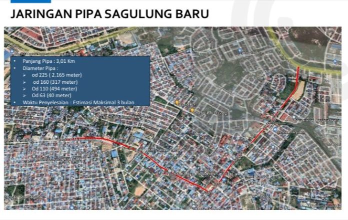 Atasi Air Bersih, BP Batam Bangun Jaringan Baru di Saguba dan Tiban