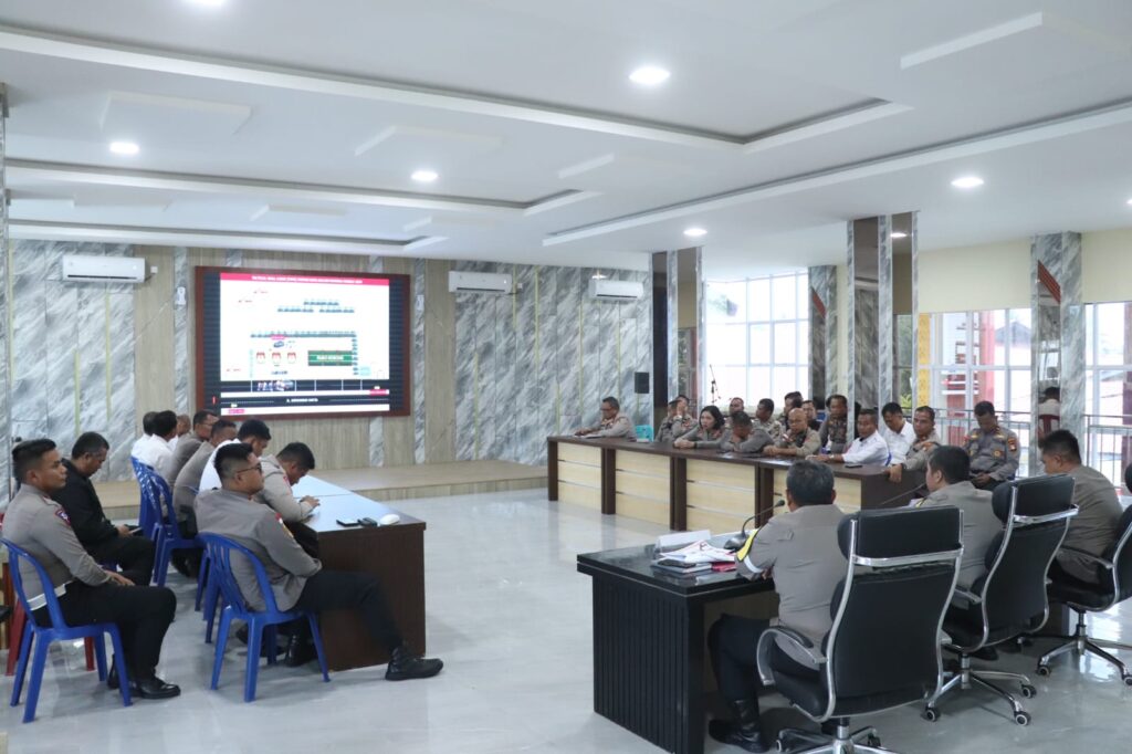 Kegiatan TWG di Mapolres Karimun, kemarin. (ft humaspolres)