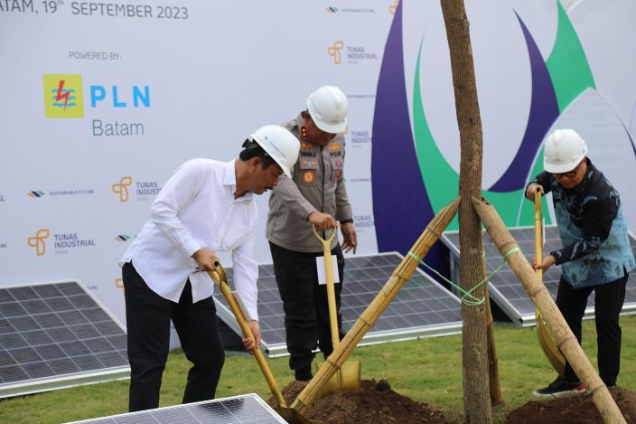 Muhammad Rudi Ground Breaking Kawasan Industri Tunas Prima Senilai Rp20 Triliun di Kabil
