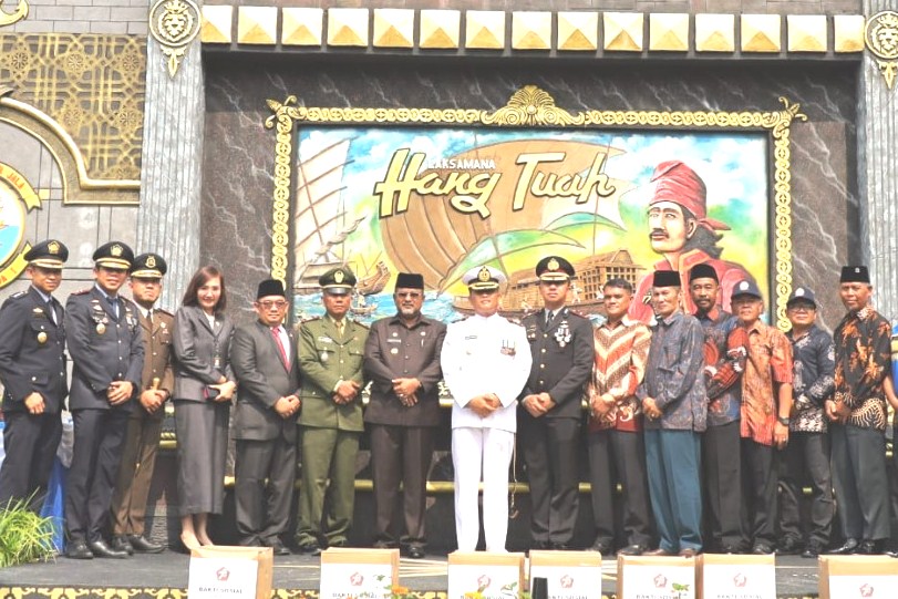 Bupati Aunur Rafiq Maknai HUT ke-78 TNI terhadap Pembangunan di Karimun