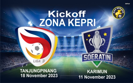 Piala Soeratin tahun 2023 di Kepri. (ft madany)