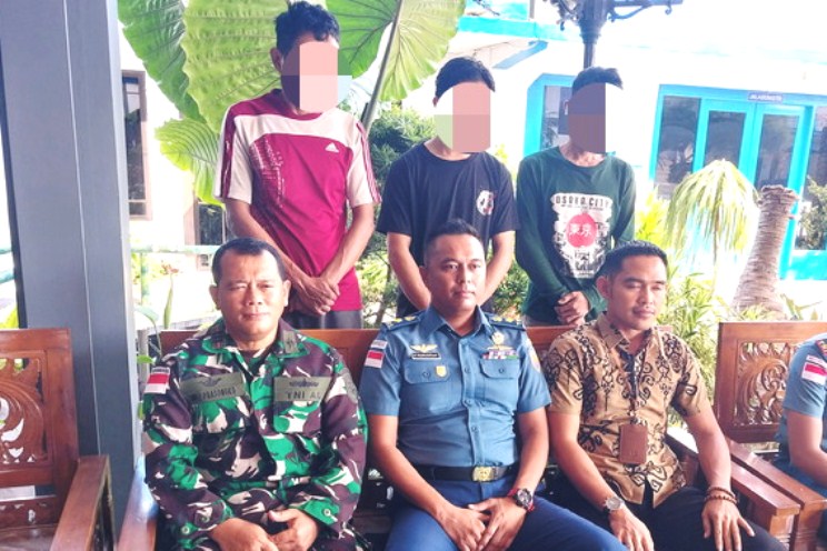 Tiga Perompak ini Sempat Nyabu Sebelum Ditangkap Lanal Tbk di Karimun
