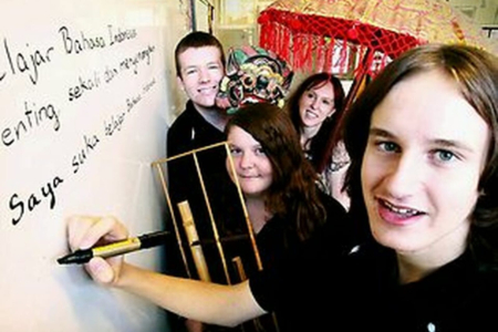 Ilustrasi. Pelajar Australia mempelajari Bahasa Indonesia di sekolah. (ft indonesiagoid)