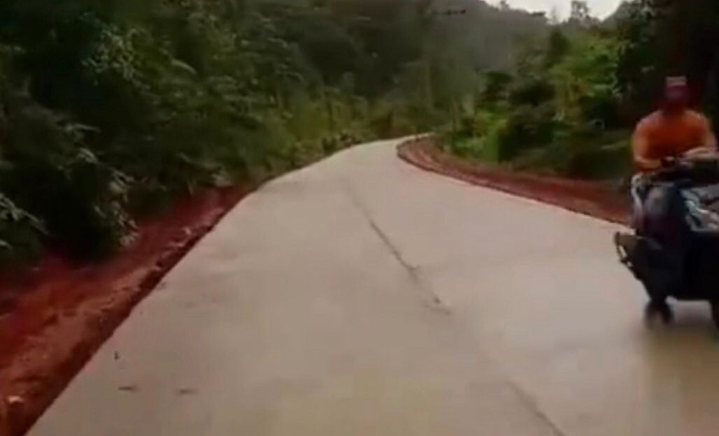 Jalan Simpang Kuit-Sekanah Lingga Mulus usai Dapat IJD Rp28 Miliar