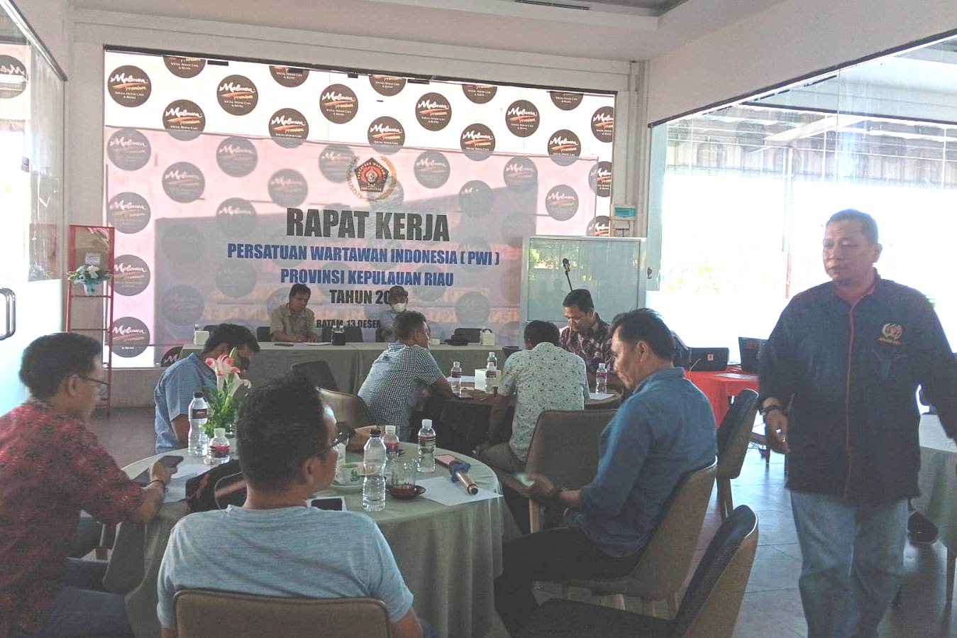 PWI gelar rapat kerja, pagi ini. (ft pwikepri)