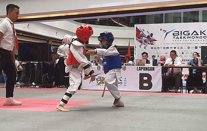 Atlet Karimun Bawa Belasan Medali Bigak Taekwondo Open Tournament 2024 di Batam