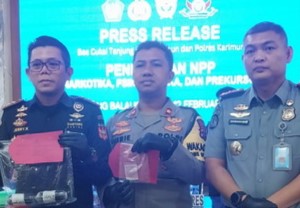 Eskpose tangkapan sabu dan heroin yang dibawa WN Malaysia, pagi tadi. (ft novel)