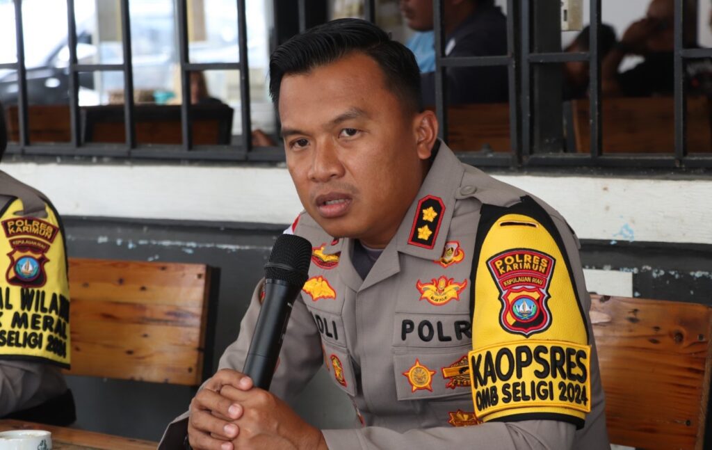 Kapolres Karimun AKBP Fadli Agus. (ft yudi)