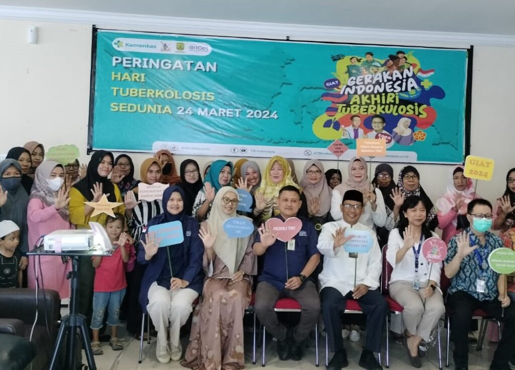 Suasana peringatan Hari TB sedunia di Tanjungpinang, pagi tadi, (ft dinkestanjupinang)