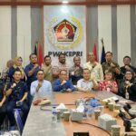 Persatuan Wartawan Indonesia (PWI) Kepri menerima kunjungan silaturahmi Balai Penjaminan Mutu Pendidikan (BPMP) Provinsi Kepri, siang kemarin. (ft pwikepri)