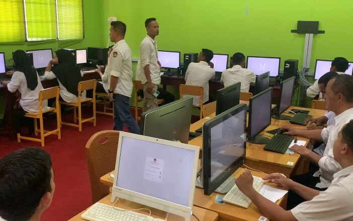 190 Calon PPK se-Kabupaten Lingga Ikuti Tes Tertulis Bersistem CAT