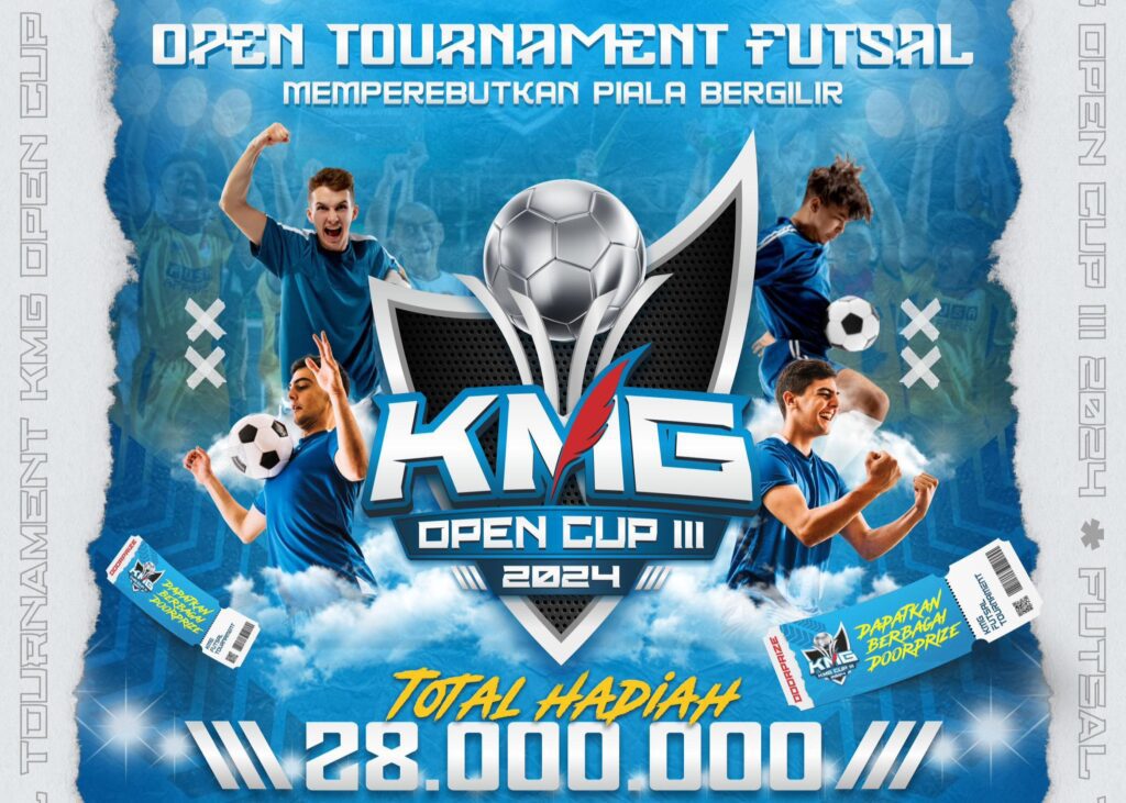 Flyer Open Tournament Futsal KMG Cup III. (ft kmg)
