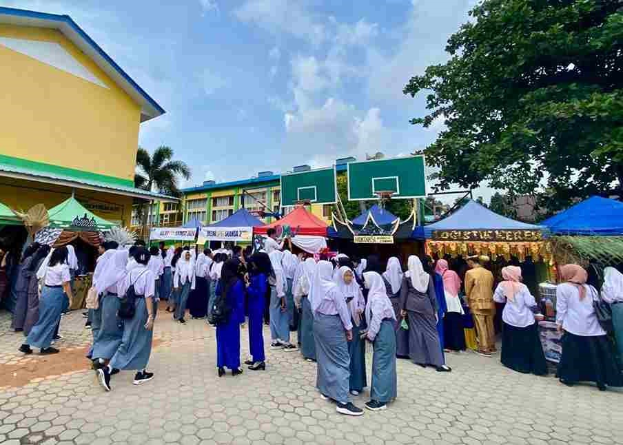Sausana Skansa Expo 2024 di SMKN 1 Tanjungpinang, pagi tadi. (ft smkn1tpinang)