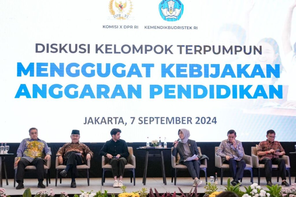 Diskusi Terpumpun antara Kemendikbudristek dan DPR RI, belum lama ini. (ft kemendikbudristek)