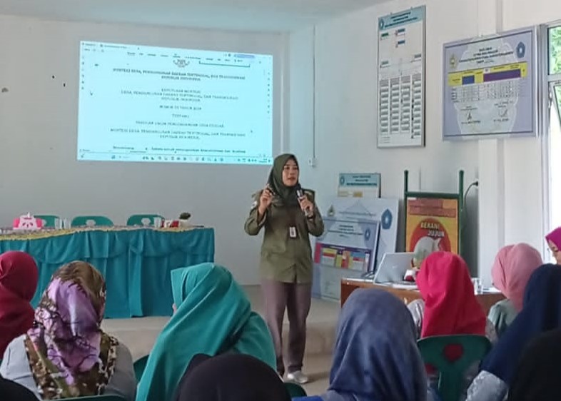 Pelatihan Kewirausahaan Digital di Desa Perayun Kundur, pagi tadi. (ft msaimi)