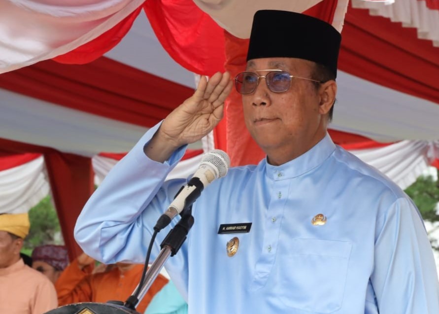 Pj Bupati Karimun Anwar Hasyim, pagi tadi. (ft msaimi)