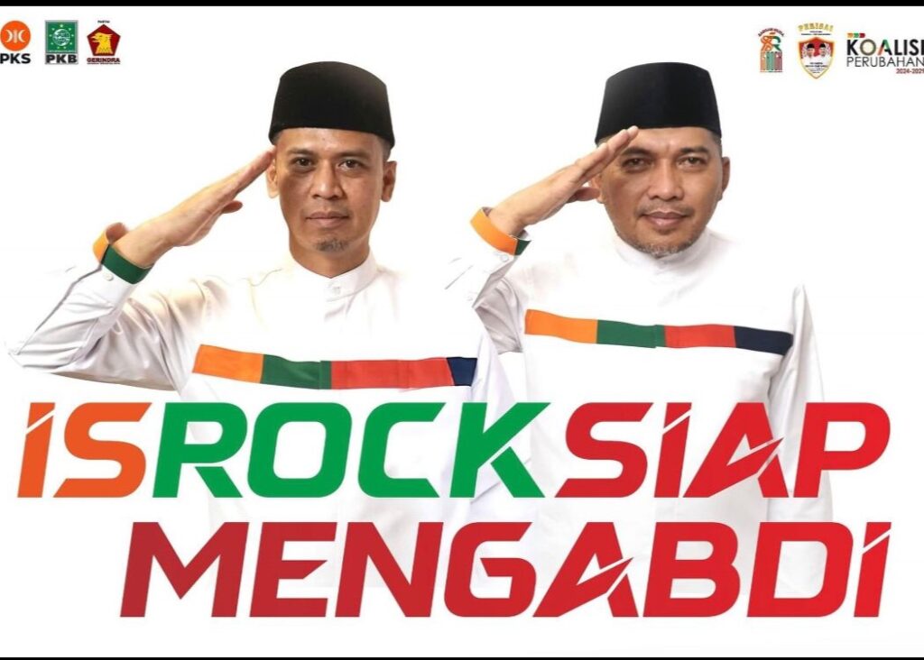 Poster Paslon IsRock. (ft timsesisrock)