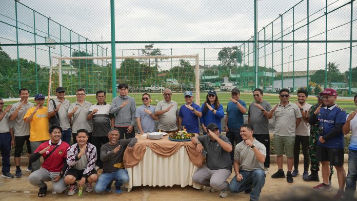 BP Batam Resmikan Lapangan Mini Soccer Bertaraf Internasional