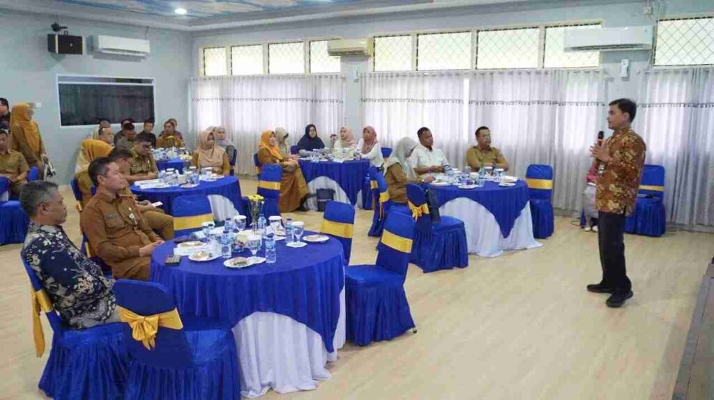 Acara Mitigasi Risiko Pagu APBN dan APBD Tahun Anggaran 2024 di Lingkungan Pemprov Kepri dan Pemko Tanjungpinang, pagi tadi. (ft kominfotjpinang)