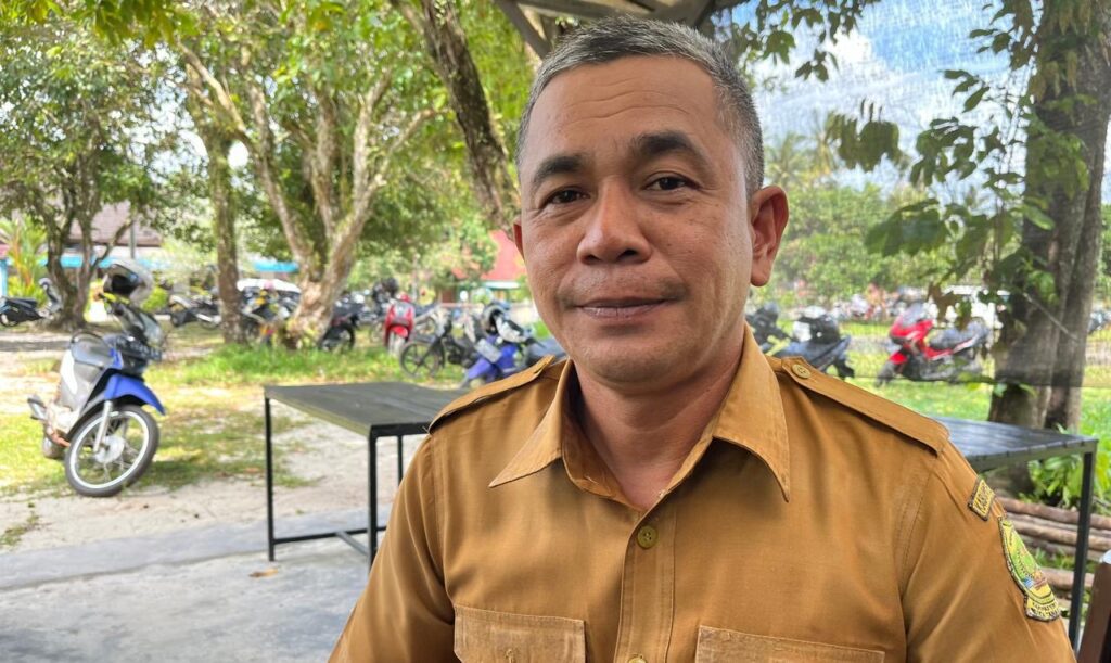 Kabid Ketenagakerjaan Disnakertrans Lingga Keizzy Dalfi. (ft gafar)
