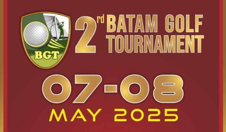 Flyer Golf Batam Tournament. (ft disparbudbatam)