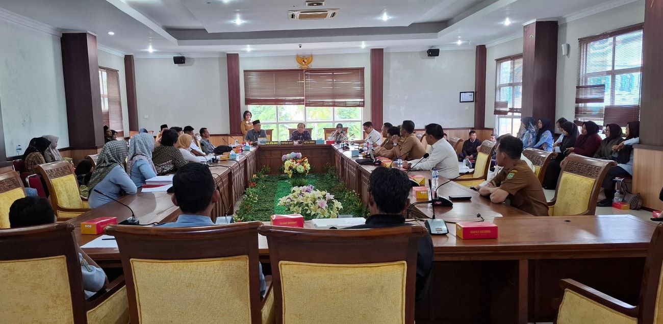 Suasana RDP di DPRD Kota Batam, pagi tadi. (ft qori/ariranews)