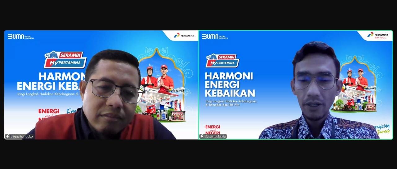 Pertamina Patra Niaga Sumbagut saat Press Conference Kesiapan Satgas RAFI 2025 secara daring, Kamis (20/3)/2025.) (ft patraniaga)