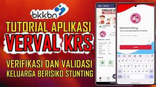 Aplikasi Verval keluaran BKKBN. (ft bkkbn)