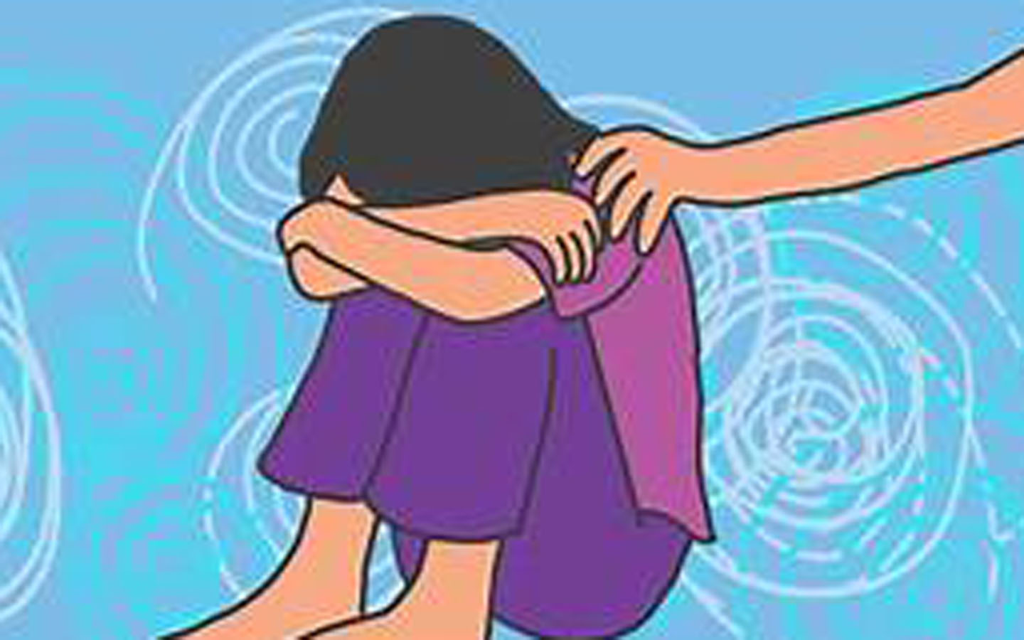 Ilustrasi kekerasan seksual terhadap anak. (ft kemdikbud)