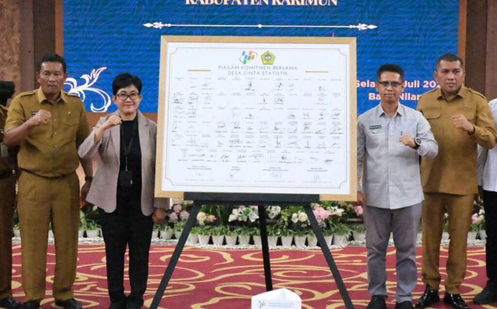 Suasana pencanangan Desa Cantik di Pemkab Karimun, kemarin, (ft prokopim)