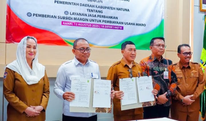 Pemkab Natuna dan BRK Syariah Teken MoU, UMKM Siap Tumbuh Lebih Kua