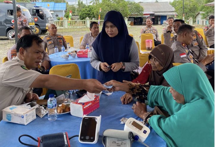 Peringati Hari Juang Polri di Tapau, Polisi Hadir Menguatkan, Bukan Sekadar Menjaga