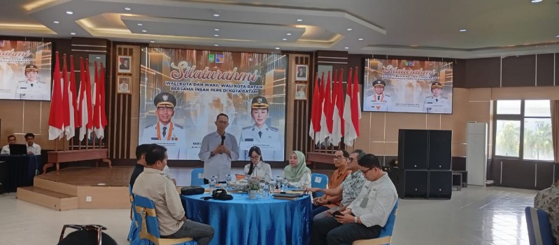 Ikut Jaga Kondusivitas, Wako dan Wawako  Apresiasi Insan Pers di Kota Batam