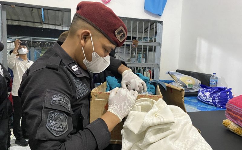 Lapas Dabo Singkep Razia Gabungan Bersihkan Barang Terlarang