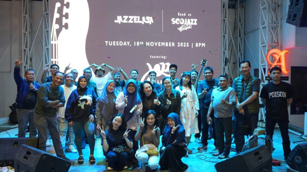 Gelaran Jazzelasa, beberapa waktu lalu. (ft qori)