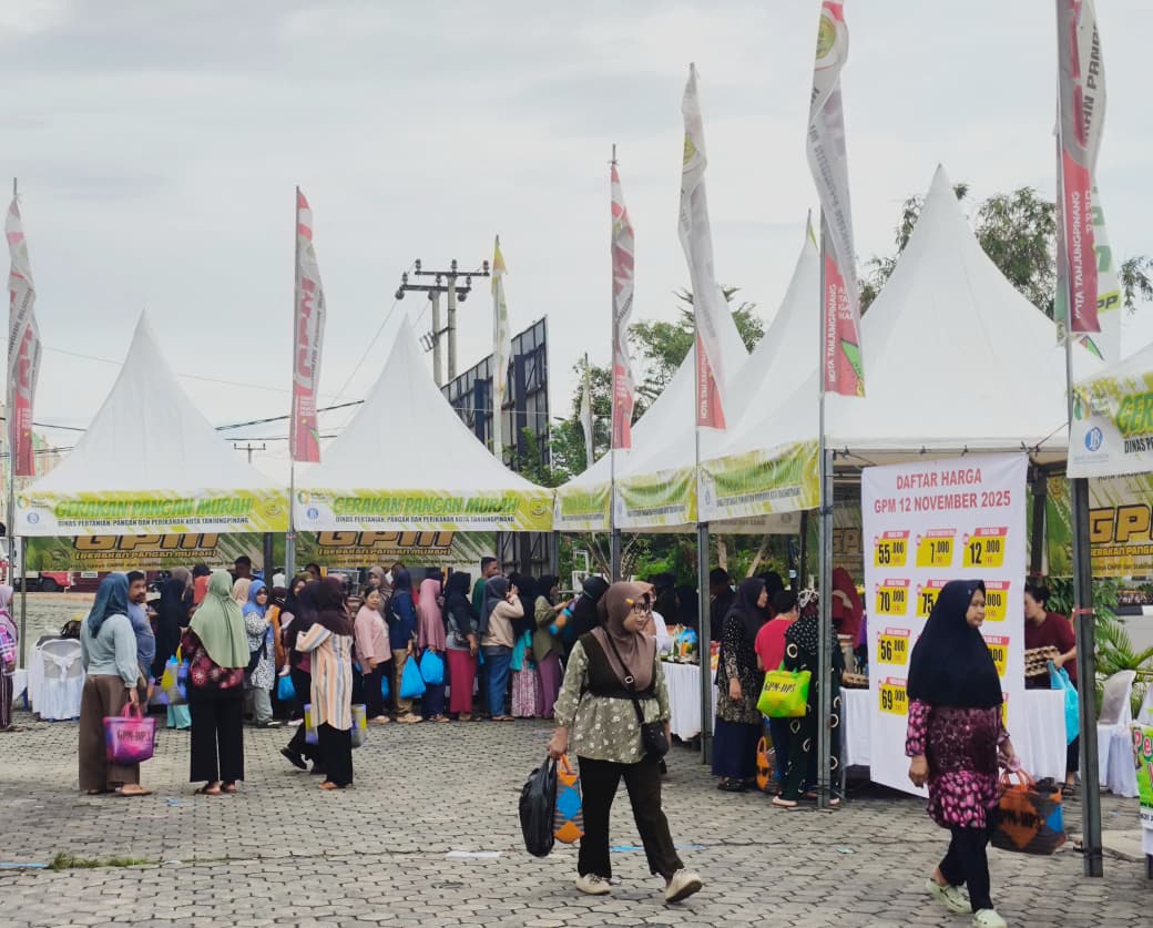 Harga Lebih Murah dari Pasar, Warga Antusias Serbu GPM Pemko Tanjungpinang