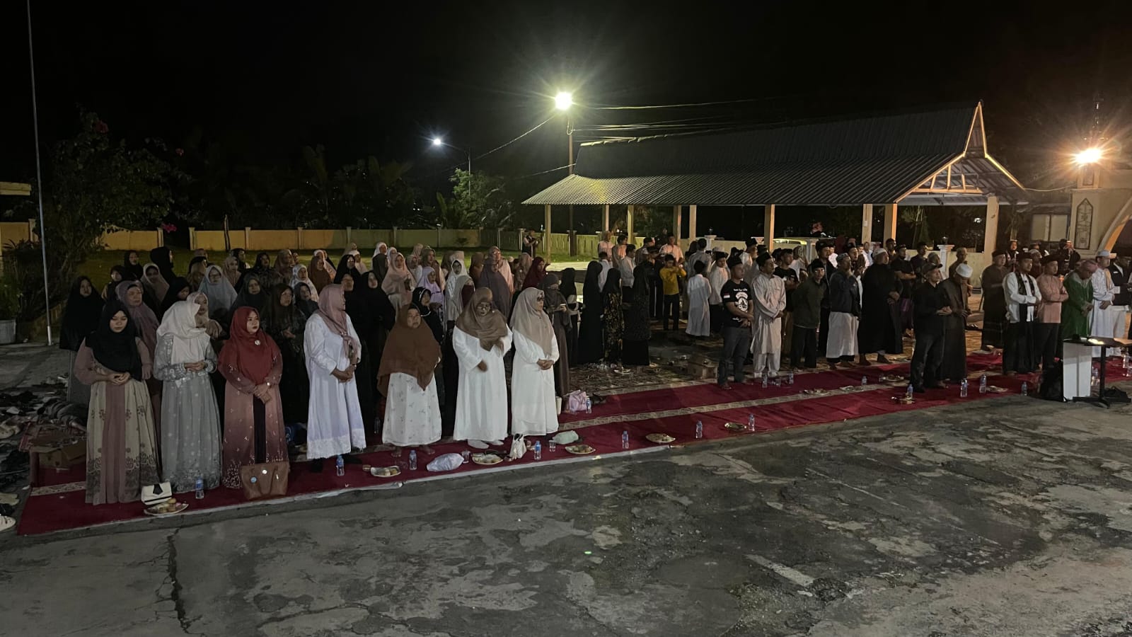 Malam Penggalangan Dana GCM dan Sahabat Dakwah Karimun, malam tadi. (Ft ricky)