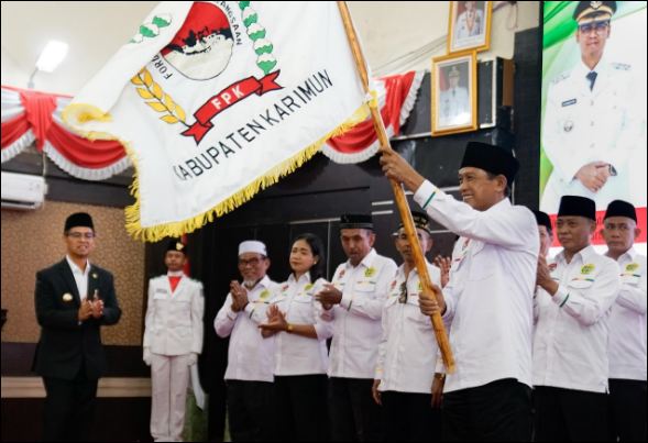 Pelantikan FKP Karimun, kemarin. (ft mckarimun)