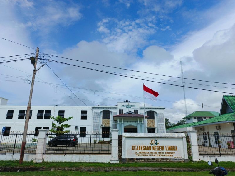 Gedung Kejari Lingga. (ft wandi)