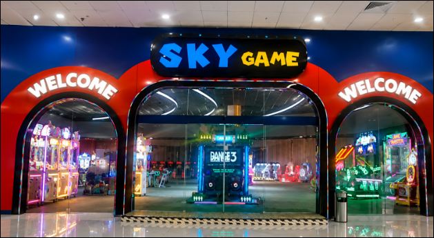 Pintu masuk Sky Game. (ft humasskygame)