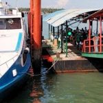 Aktivitas Domestk Pelabuhan Sri Bintan Pura Tanjungpinang. (foto dok/doyok)