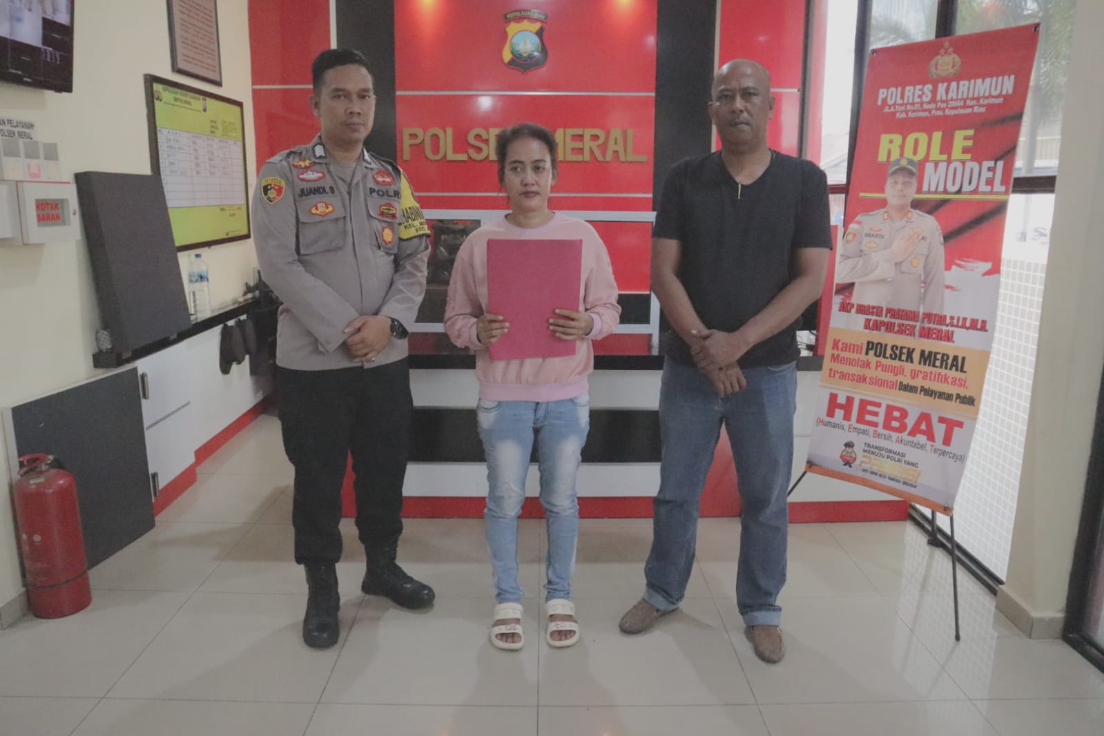 Beri Laporan Palsu Kena Jambret, Wanita ini Ditahan Polisi Meral